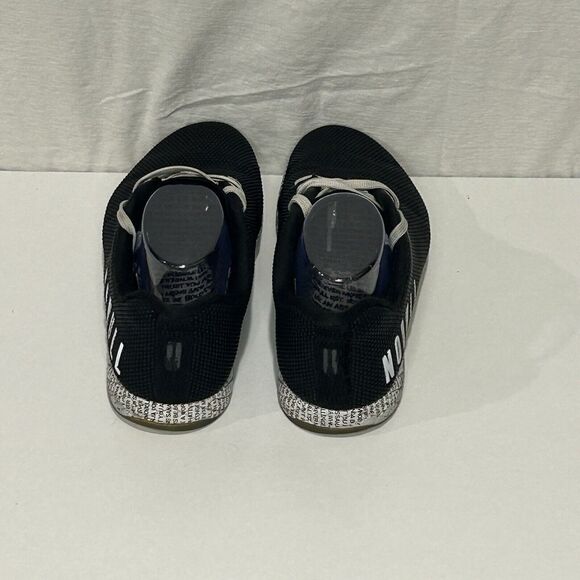 LIMITED EDITION #IAMNOBULL NOBULL TRAINER Men Size 8 Women Size 9.5 Black White main image 5